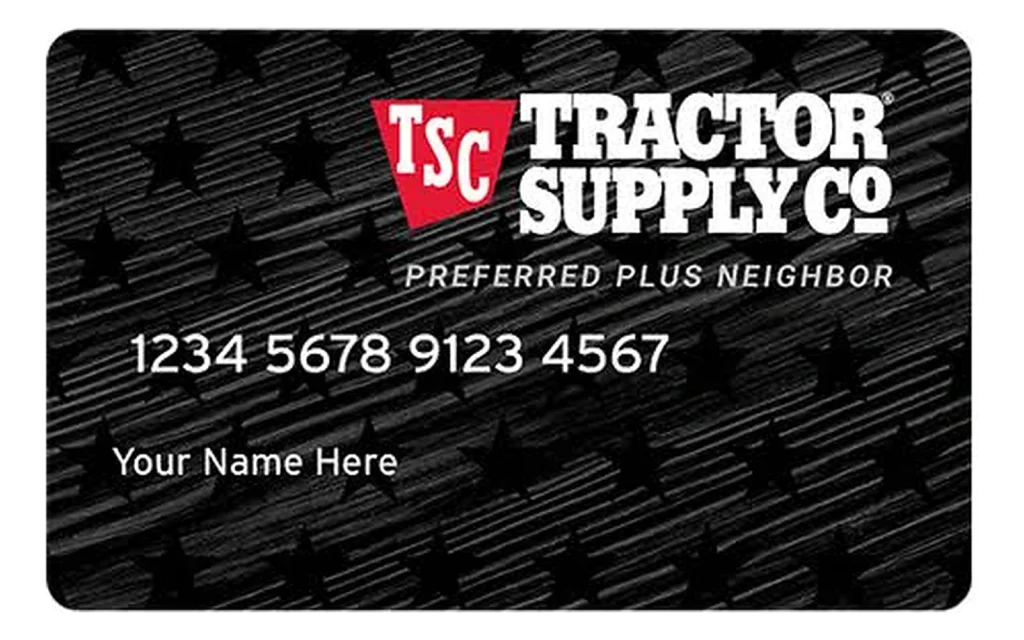 Tractor Supply Credit Cards card image