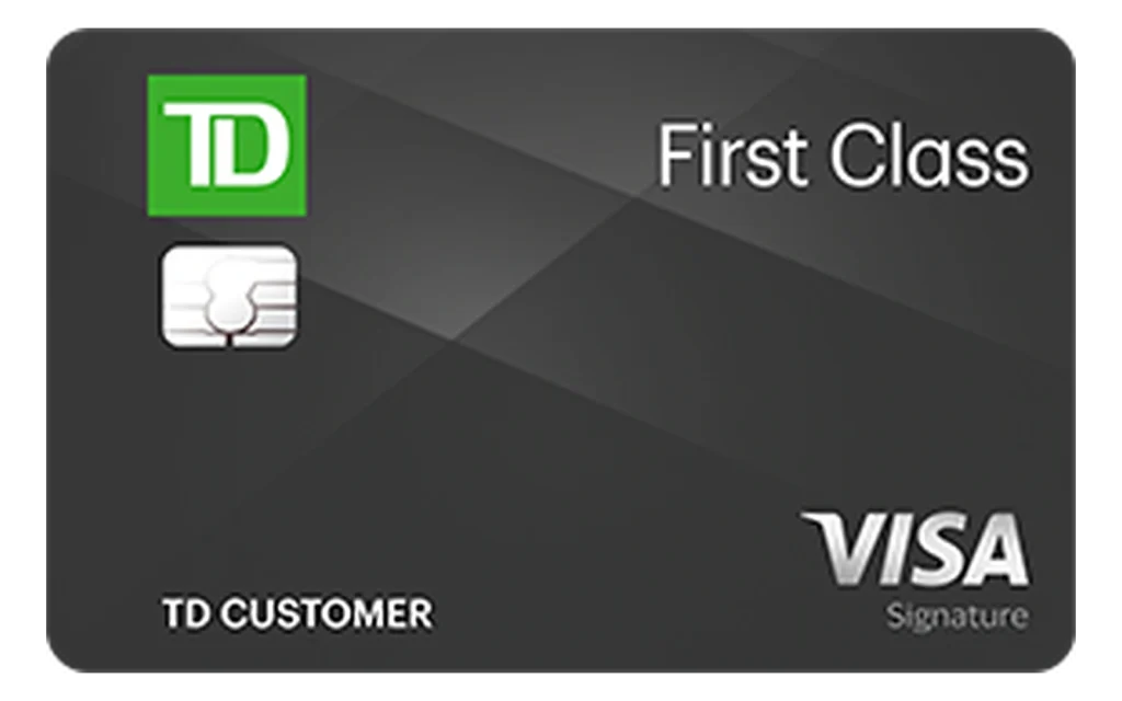 TD First Class Visa Signature Credit Card credit card
