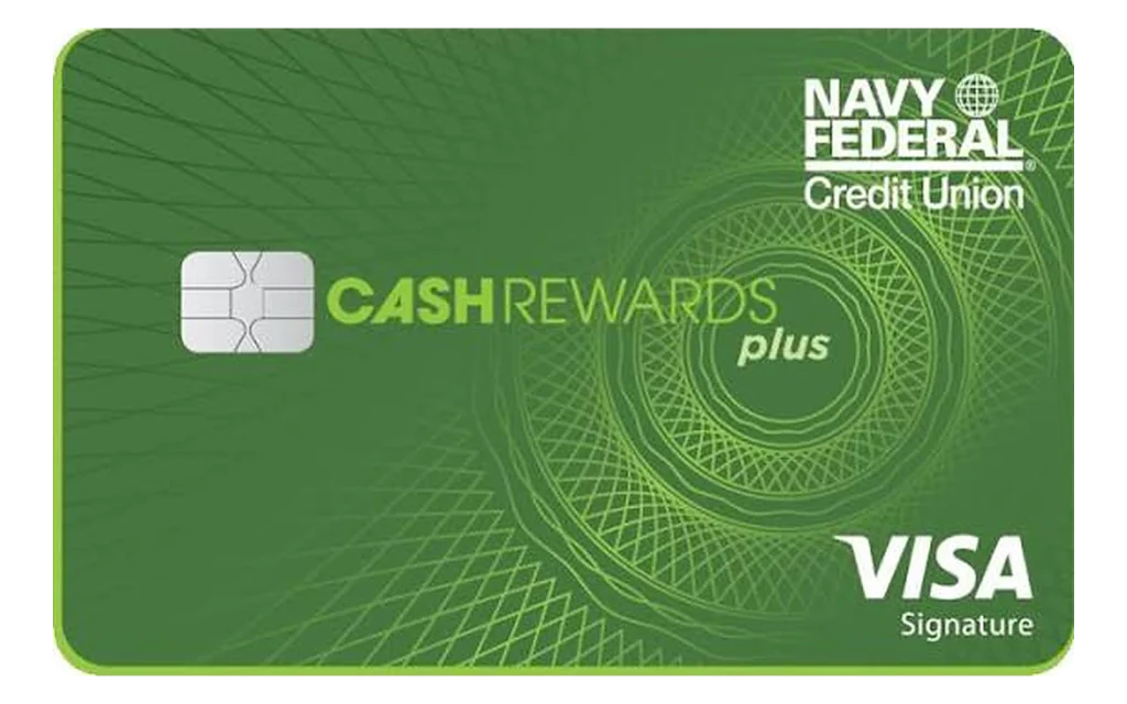 Navy Federal cashRewards Plus Credit Card card image
