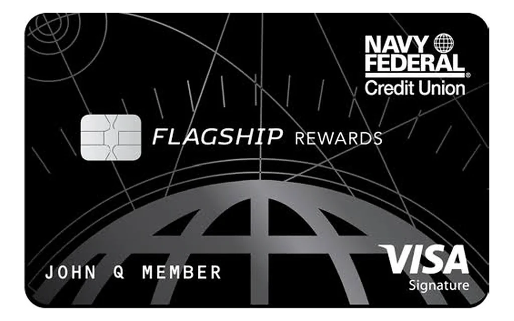 Navy Federal Visa Signature Flagship Rewards card image