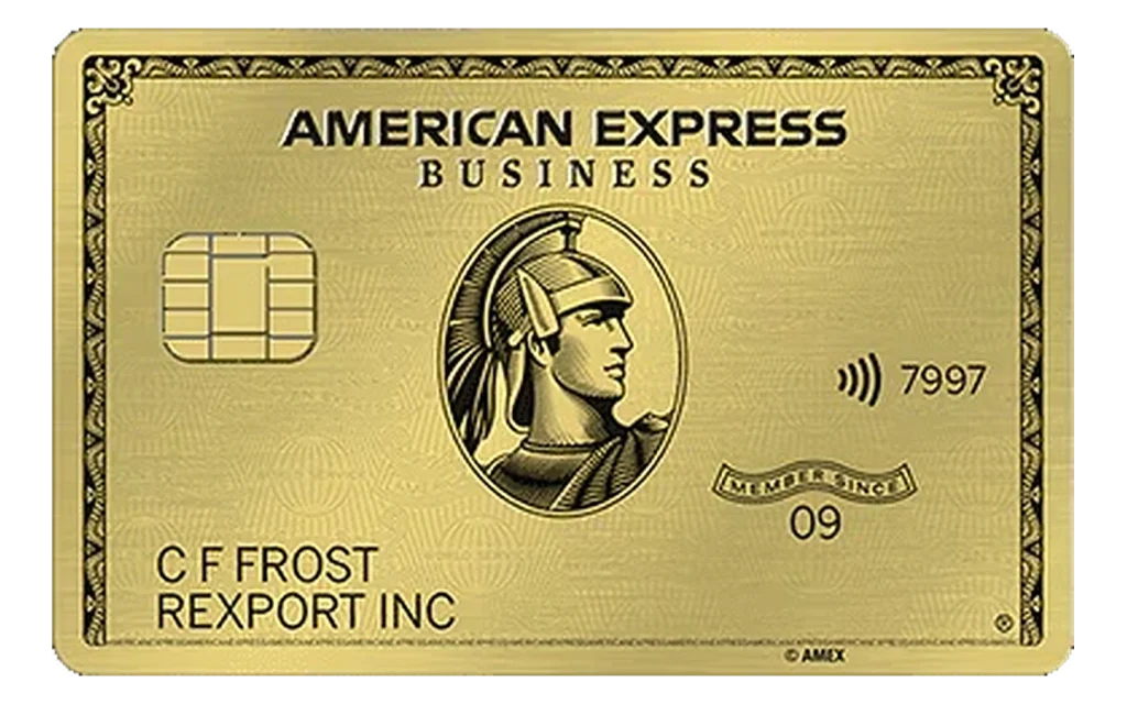 American Express Business Gold Card credit card