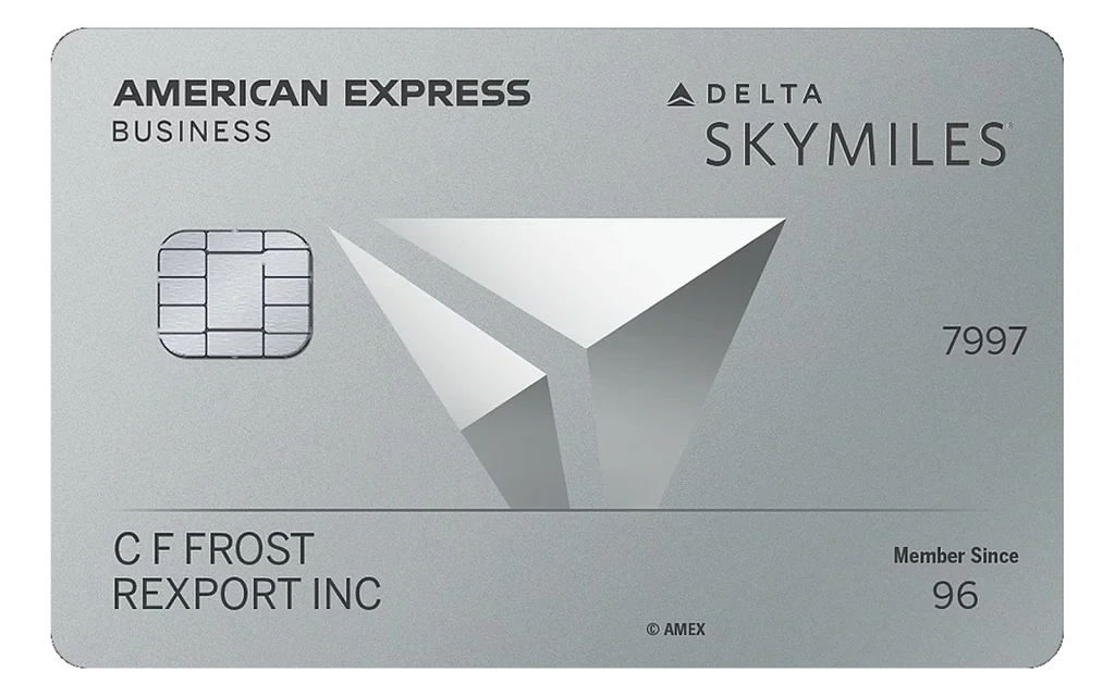 Delta SkyMiles Platinum Business American Express Card credit card