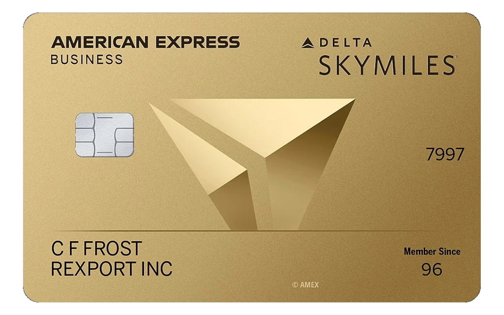 Delta SkyMiles Gold Business American Express Card credit card