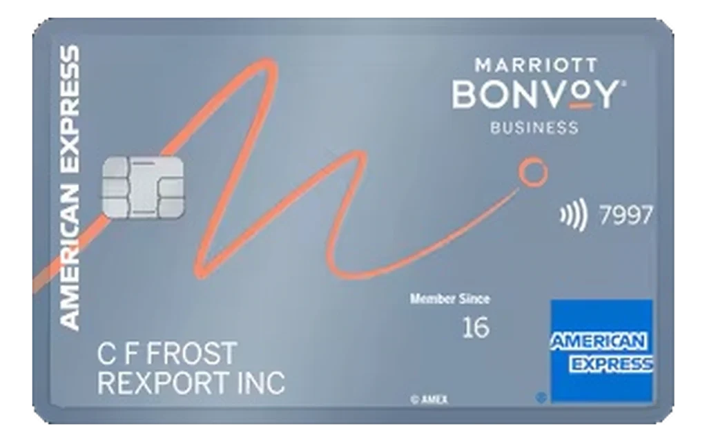 Marriott Bonvoy Business American Express Card credit card