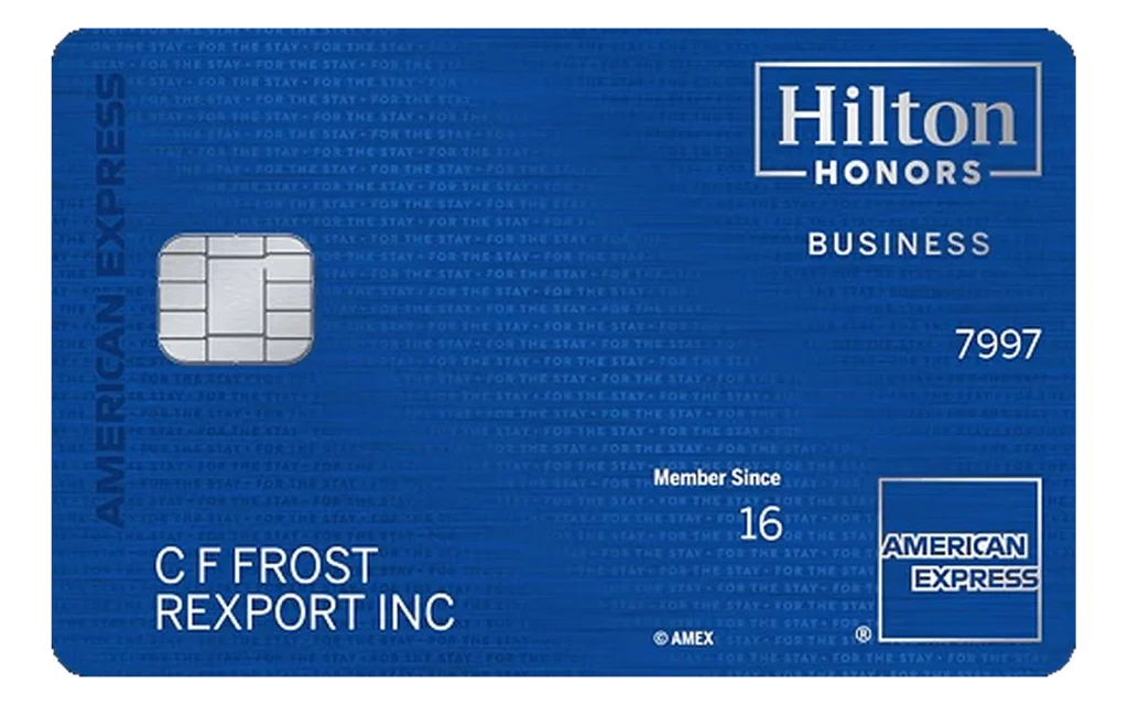 Hilton Honors American Express Business Card credit card