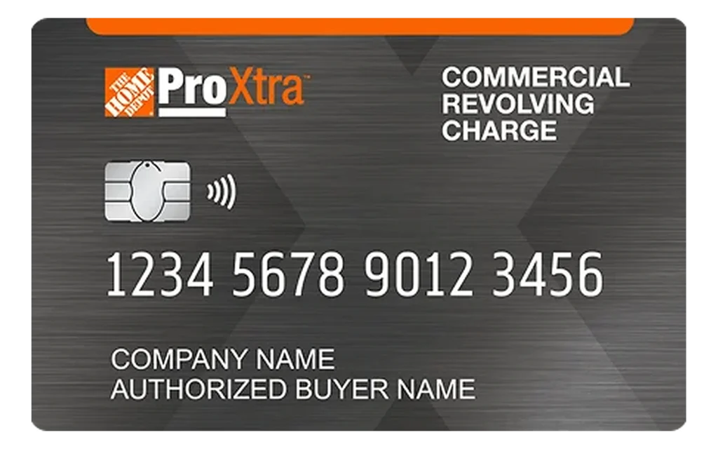 The Home Depot Pro Xtra Credit Card credit card