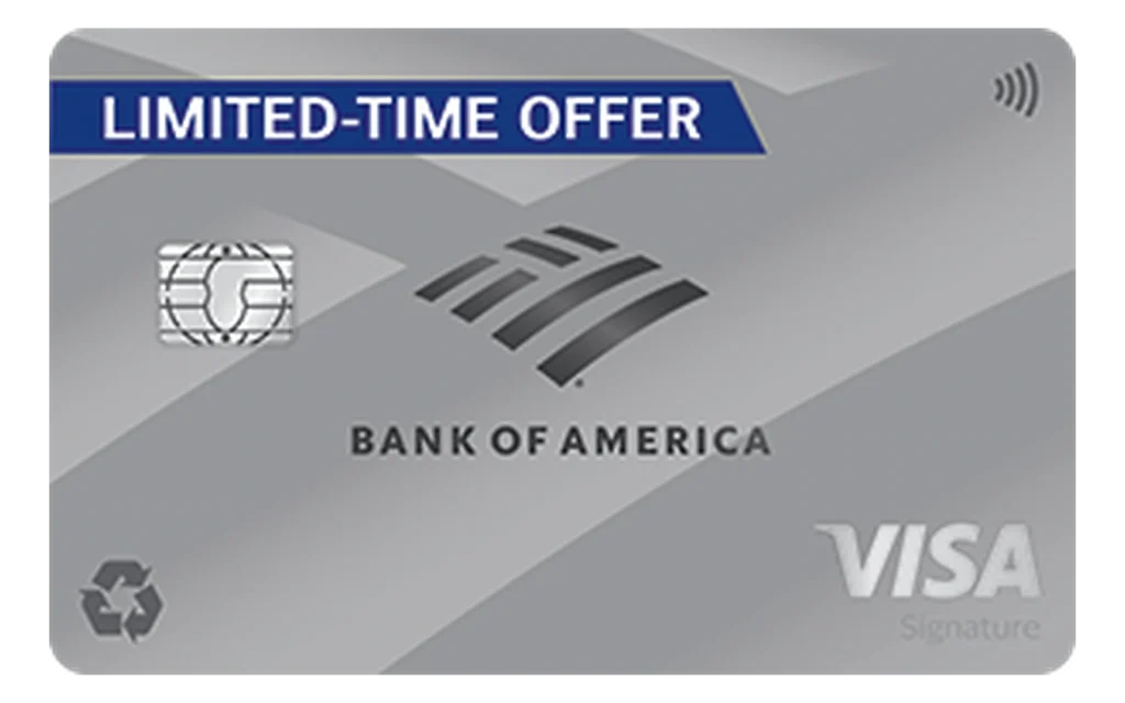 Bank of America Unlimited Cash Rewards Credit Card for Students credit card