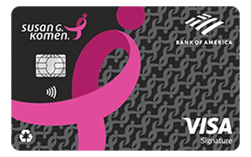 Susan G. Komen Customized Cash Rewards Credit Card credit card