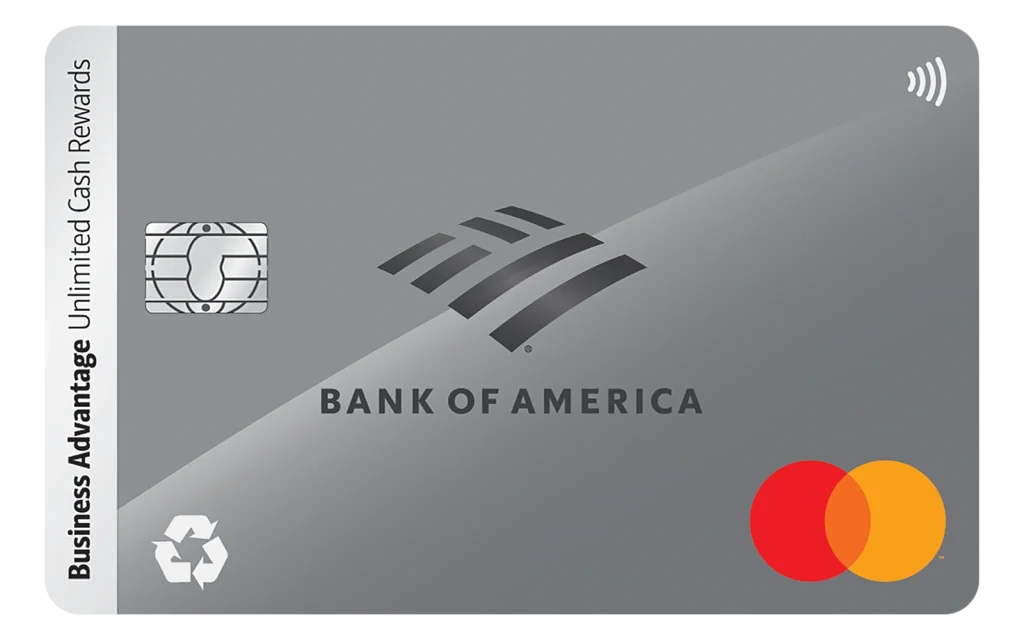 Bank of America Business Advantage Unlimited Cash Rewards Mastercard credit card