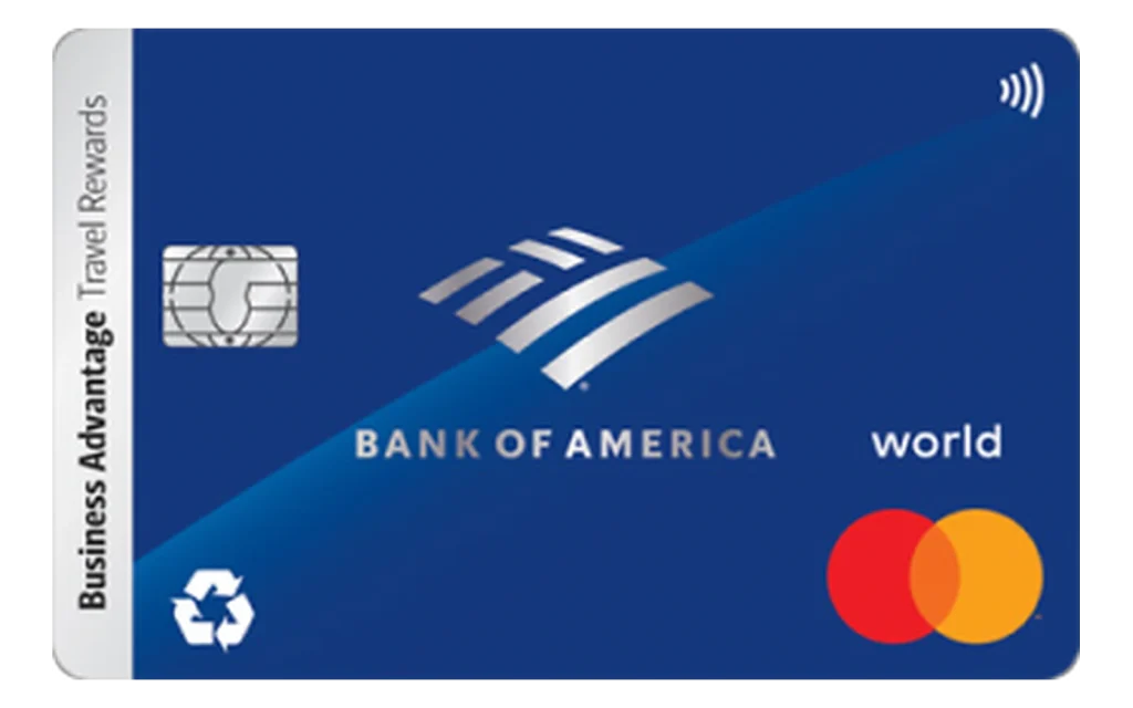 Bank of America Business Advantage Travel Rewards World Mastercard credit card