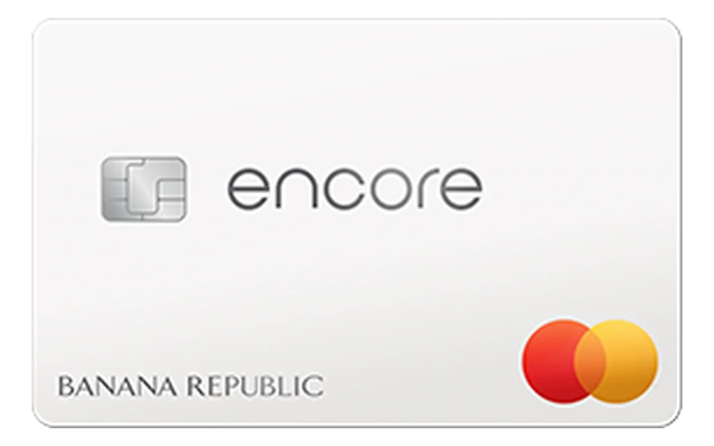 Banana Republic Encore Mastercard credit card