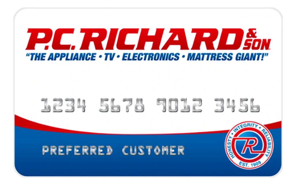 P.C. Richard & Son Credit Card credit card