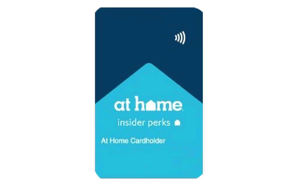 At Home Insider Perks Credit Card credit card