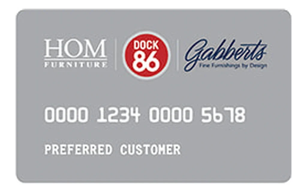 HOM Furniture Credit Card credit card