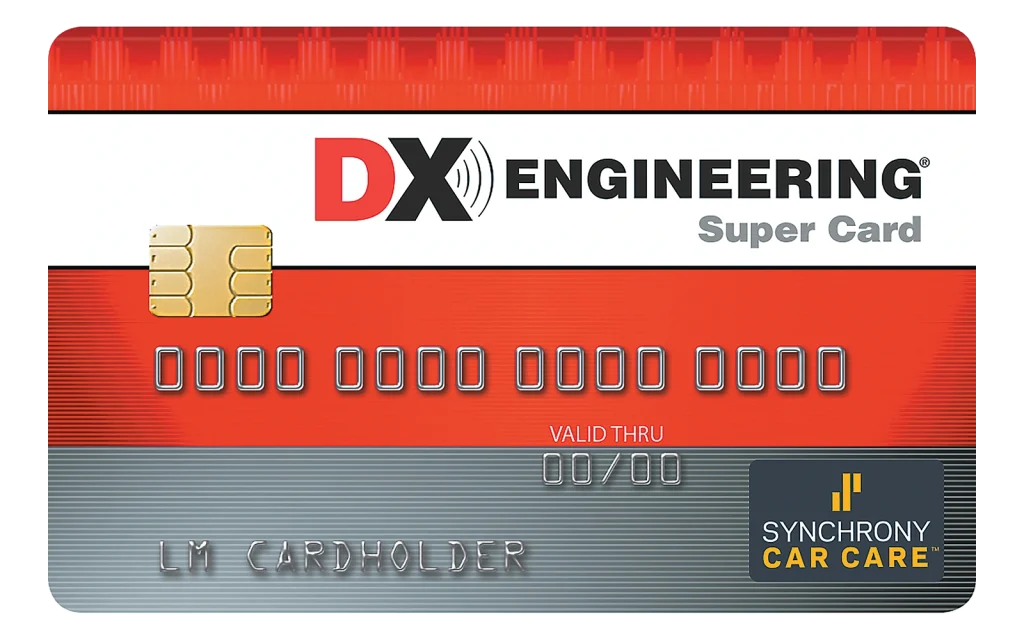 DX Engineering Super Card credit card