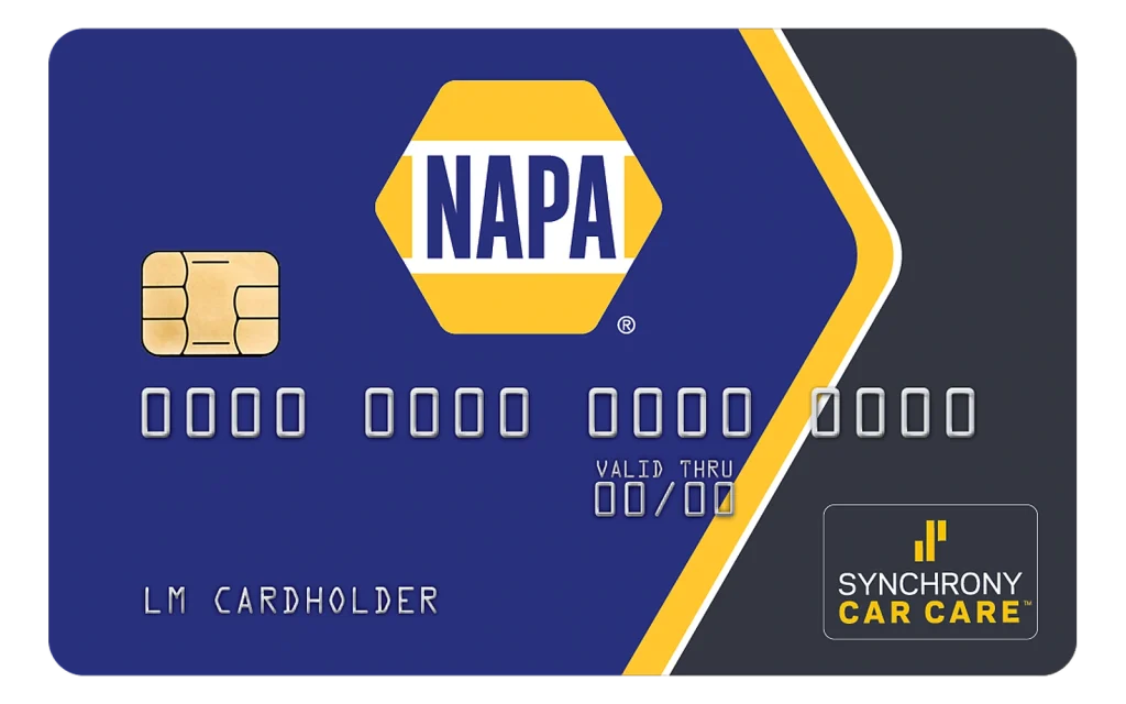 NAPA Credit Card credit card