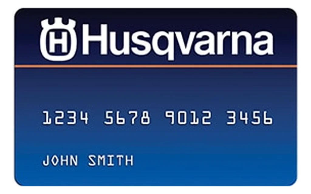 Husqvarna credit card credit card