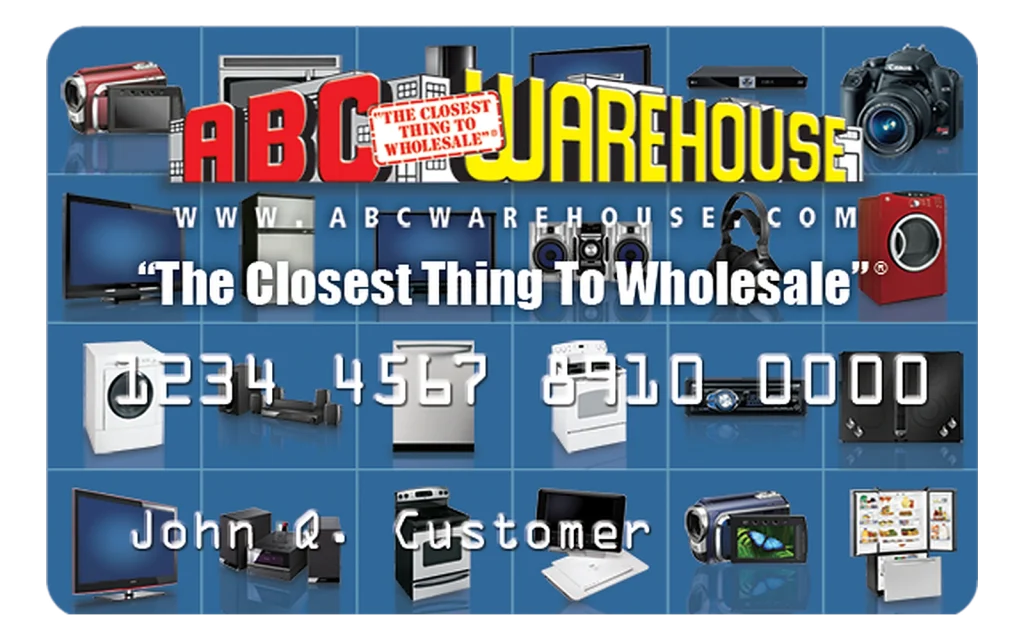 ABC Warehouse Credit Card credit card