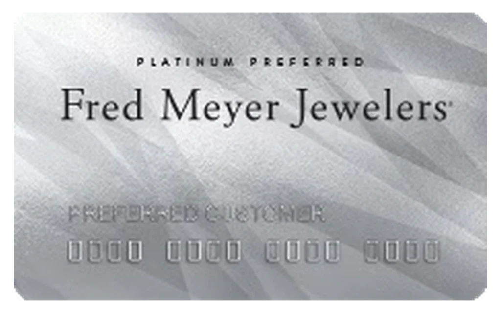 Fred Meyer Jewelers Platinum Preferred Card credit card