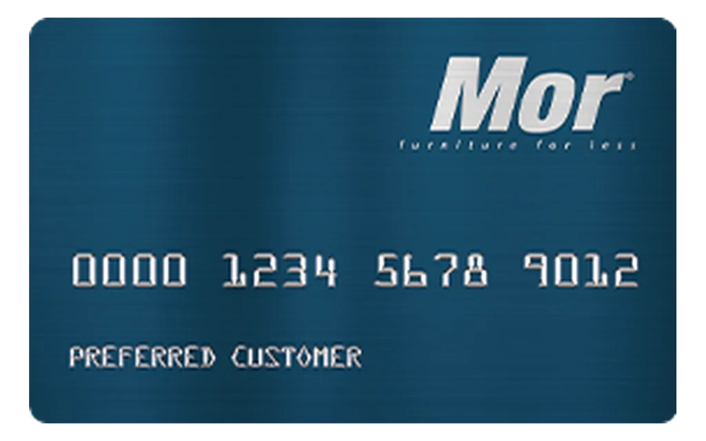 Mor Furniture Credit Card credit card