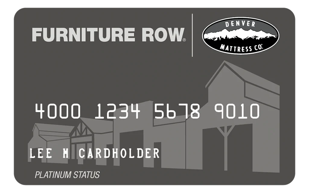 Furniture Row Credit Card credit card