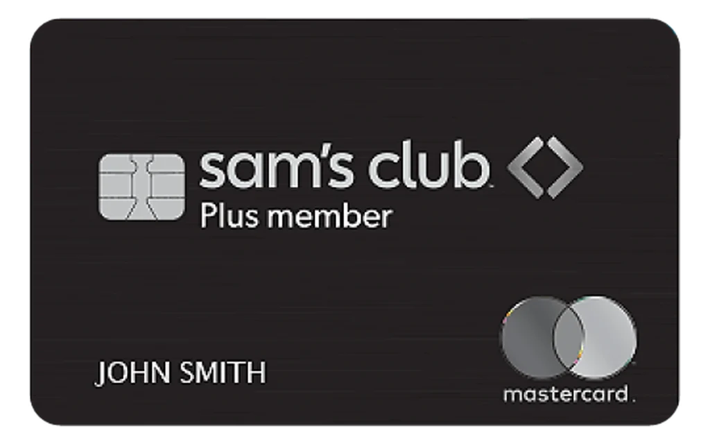 Sam's Club Mastercard — Plus-member representative card design