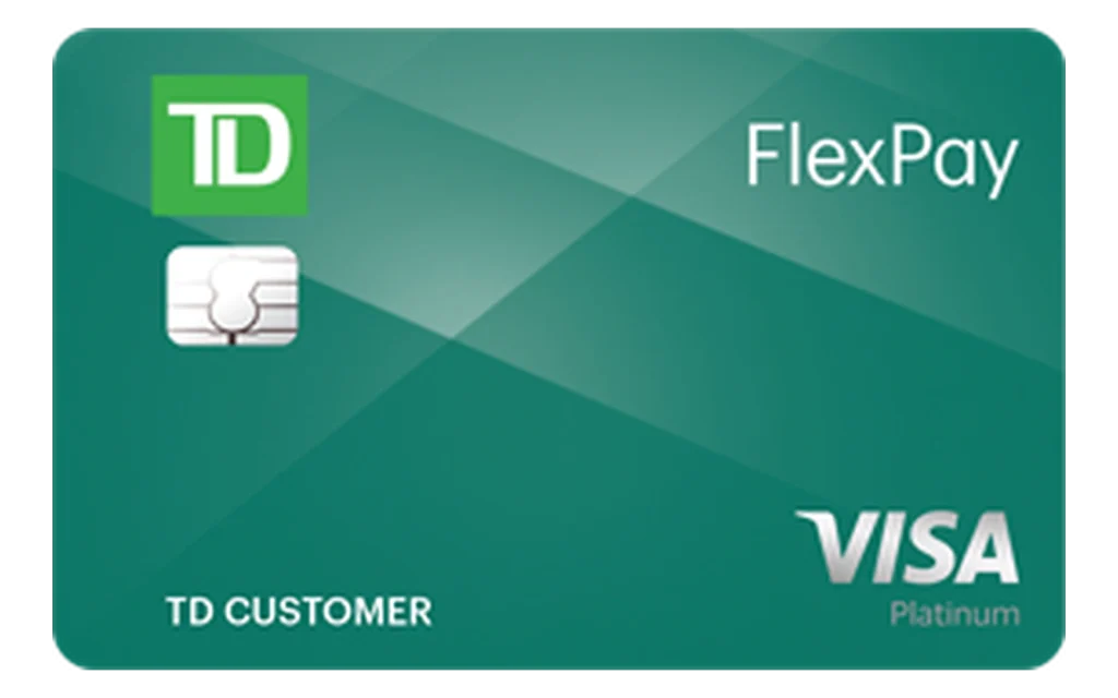 TD FlexPay Credit Card credit card