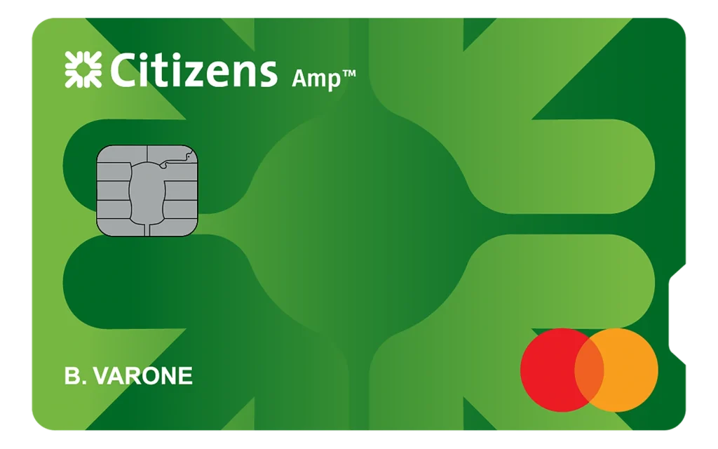 Citizens Amp Mastercard credit card