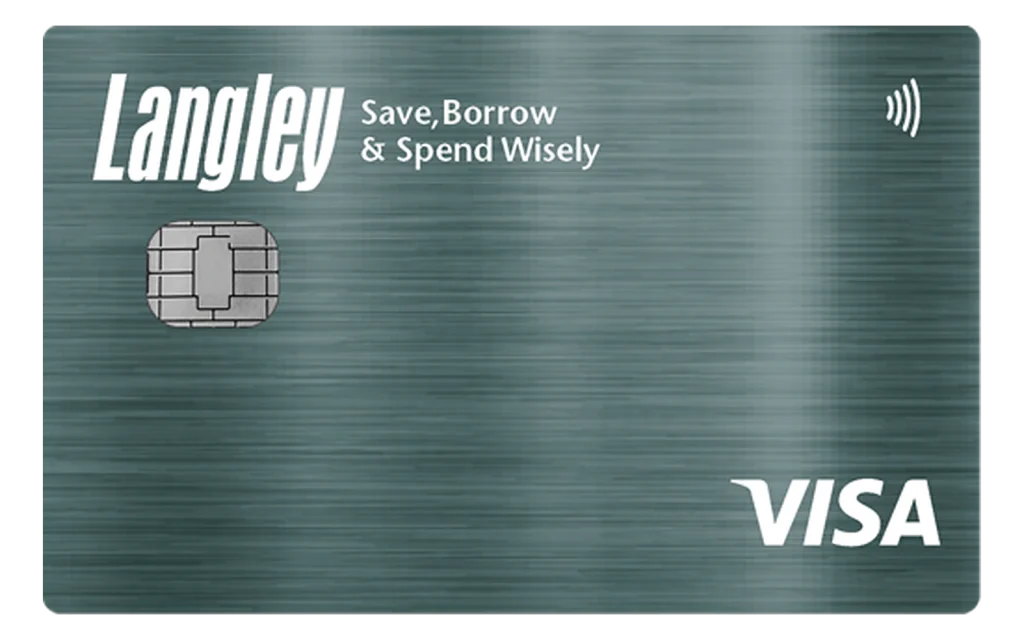 Langley Platinum Select Visa credit card