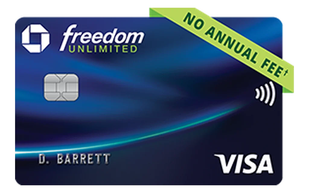 Chase Freedom Unlimited credit card