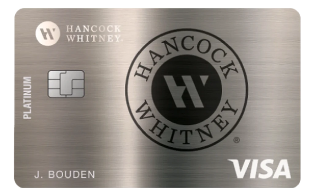 Hancock Whitney Visa Platinum Credit Card credit card