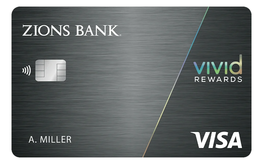 Zions Vivid Rewards Visa Credit Card credit card