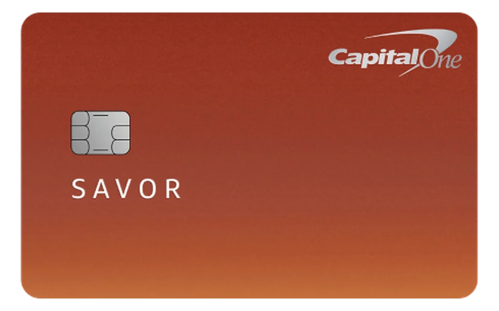 Capital One Savor Rewards for Good Credit credit card