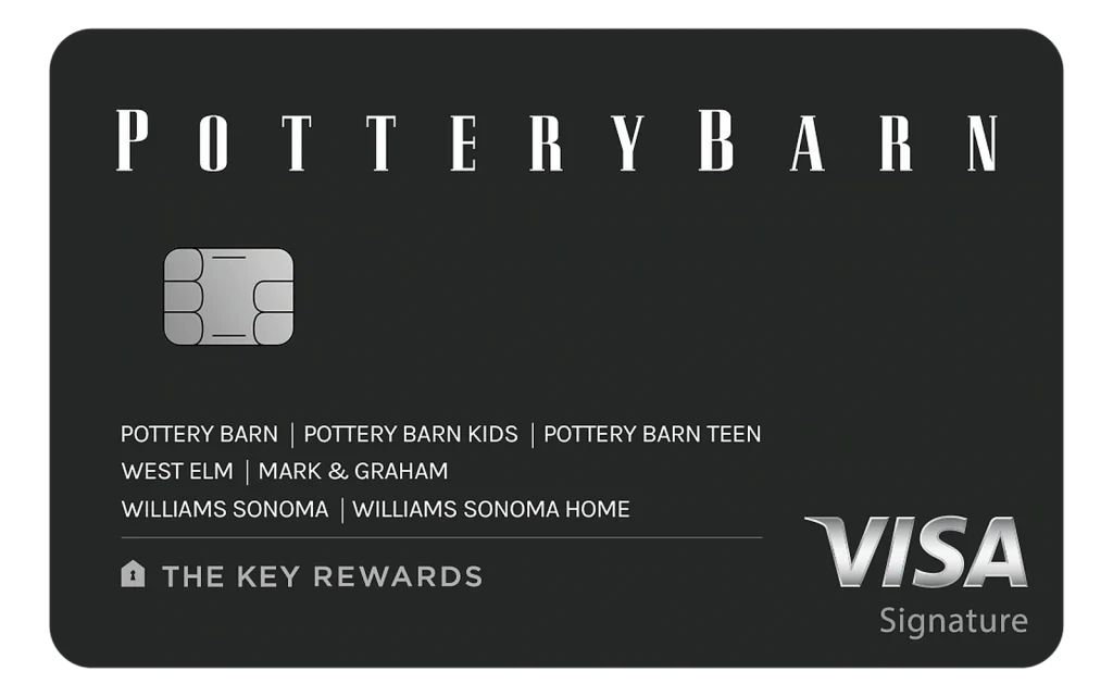 Pottery Barn Key Rewards Visa credit card